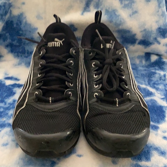 Puma men’s black sneakers size 10 - Picture 2 of 5